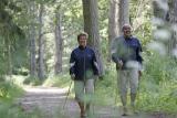 Nordic Walking im "Urwald" in Boltenhagen